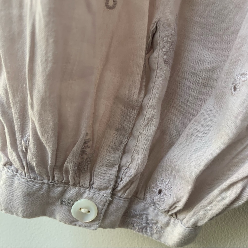 Odd Molly gypsy boho cotton top blouse size 1 / small - Picture 5 of 10